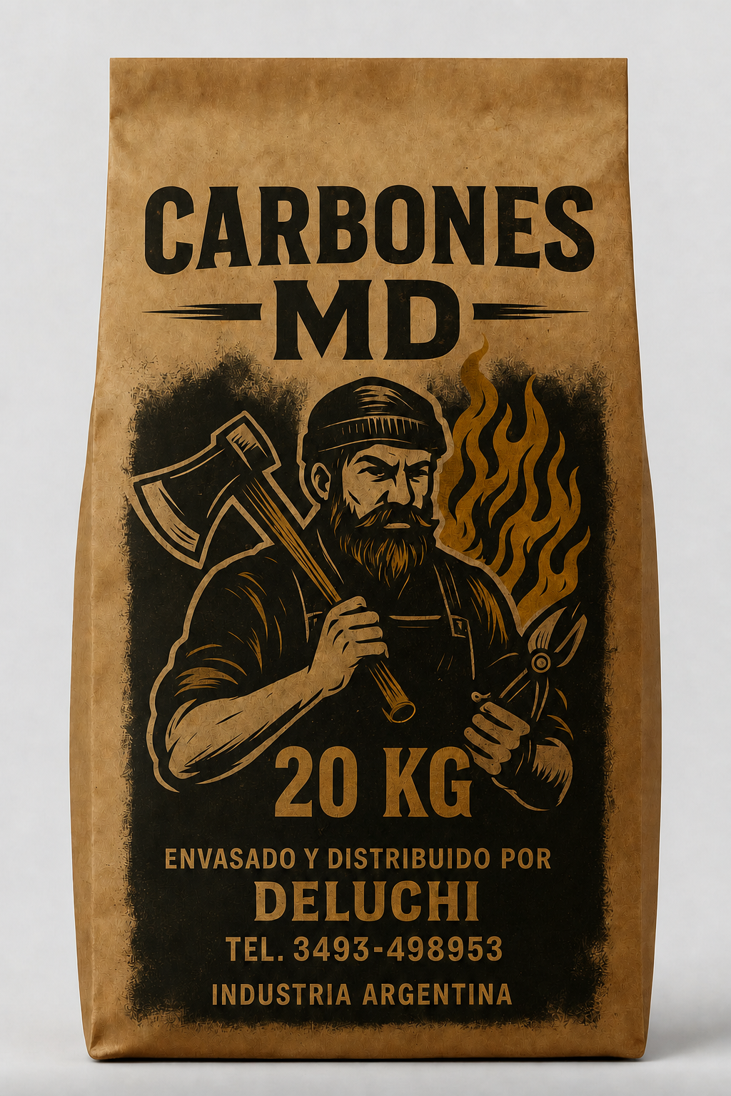 Bolsa de carbón 20kg
