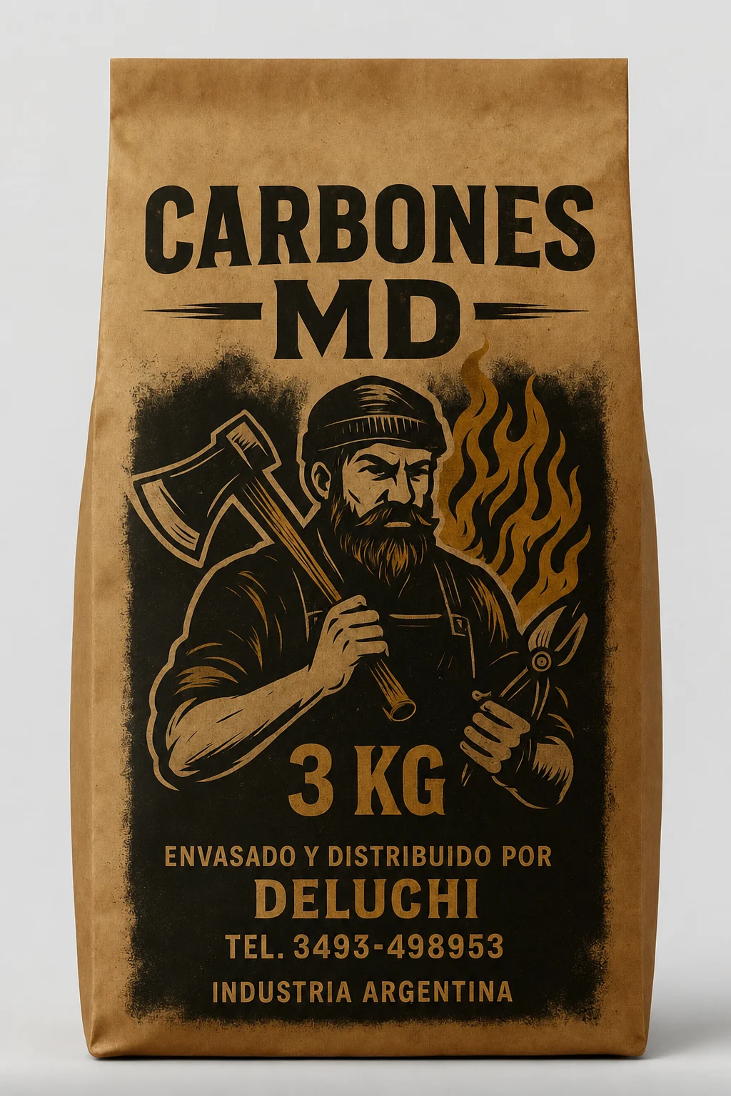 Bolsa de carbón 3kg